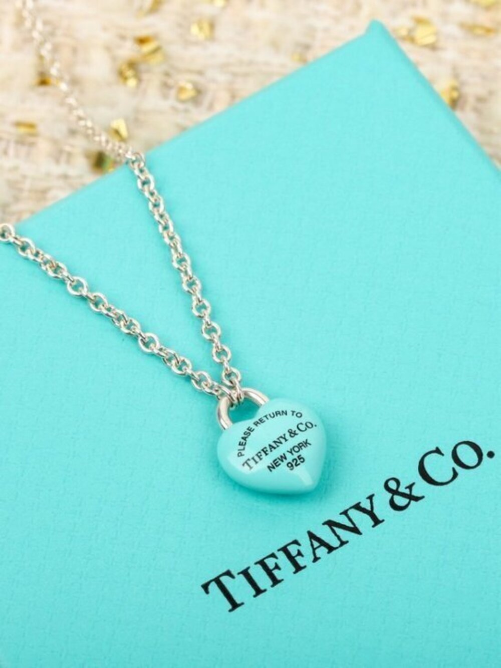 Tiffany & Co. Return to Tiffany Mini Heart Tag Pendant Necklace